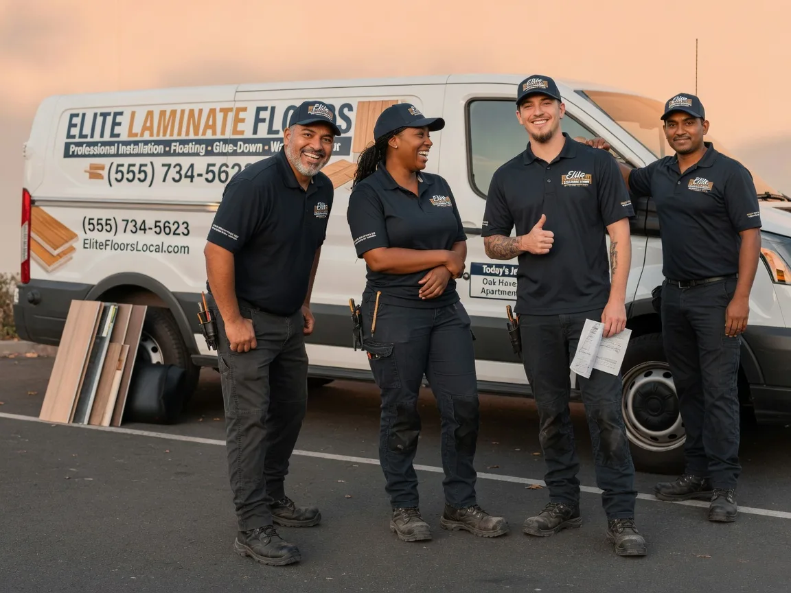 Laminate flooring installation company in Hanover, MN